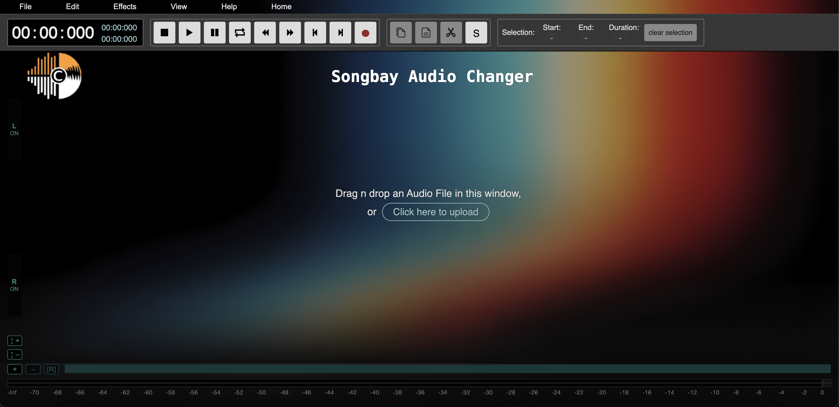 Audio Changer Screenshot